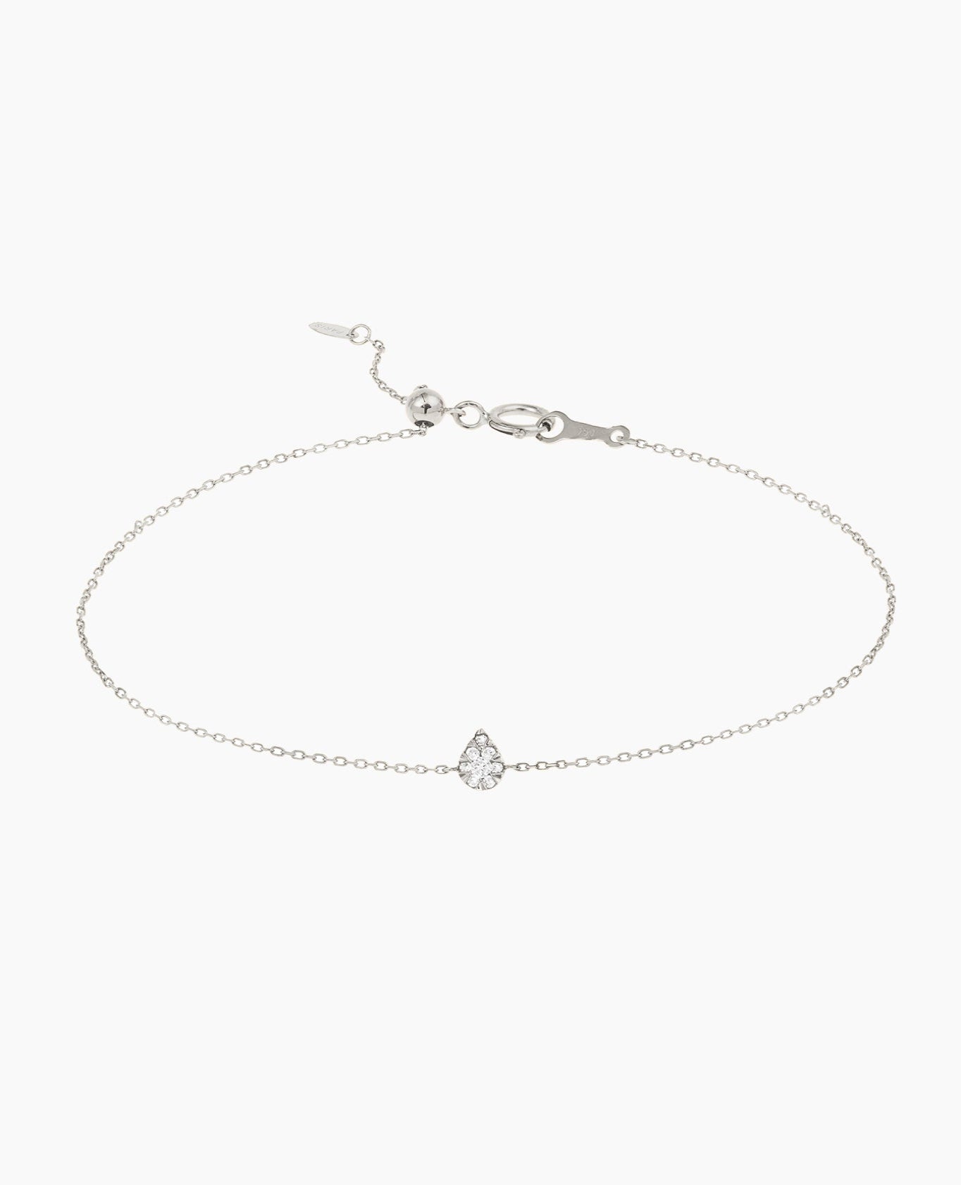 Bracelet Floating Poire Blanc