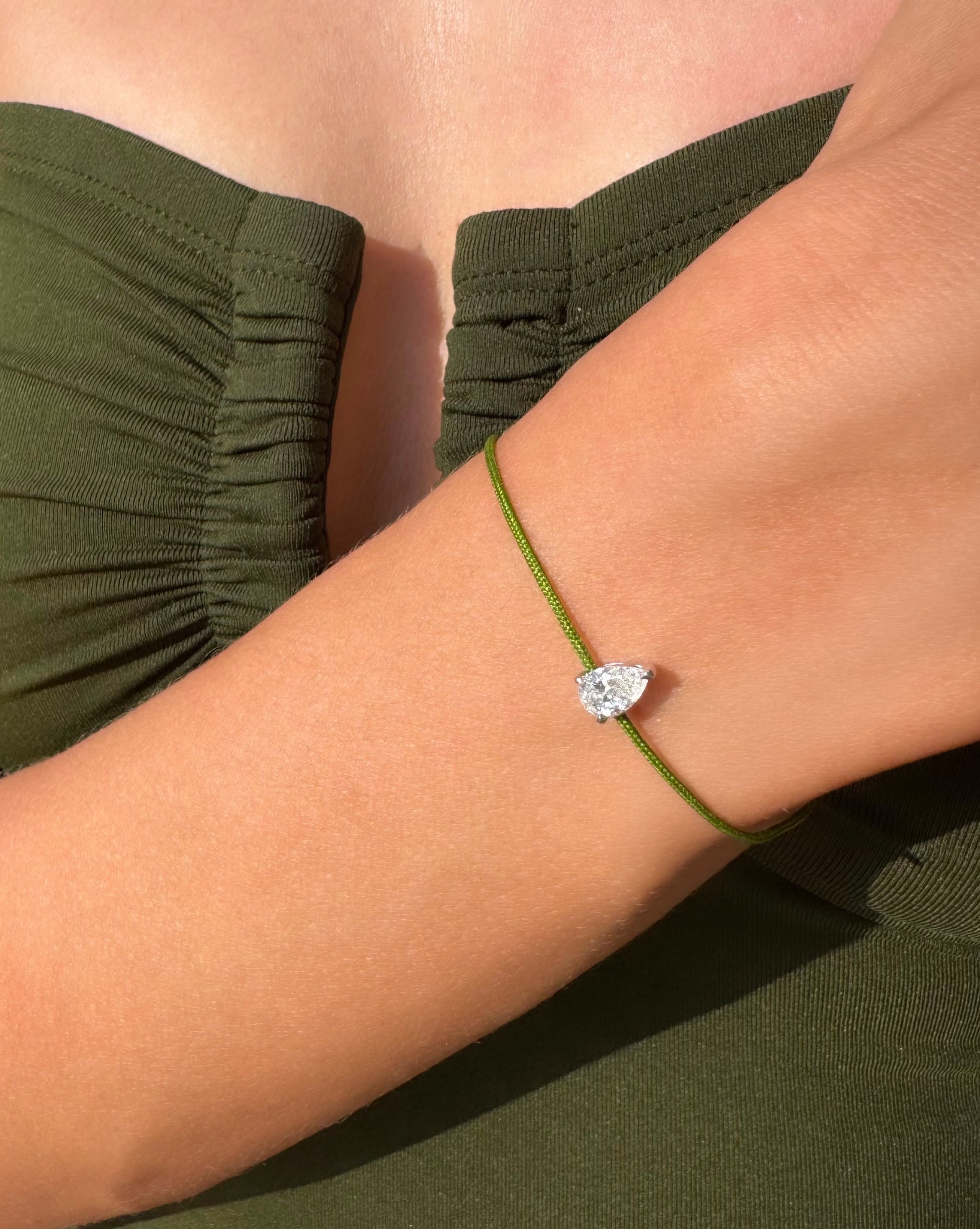Bracelet Cordon Poire