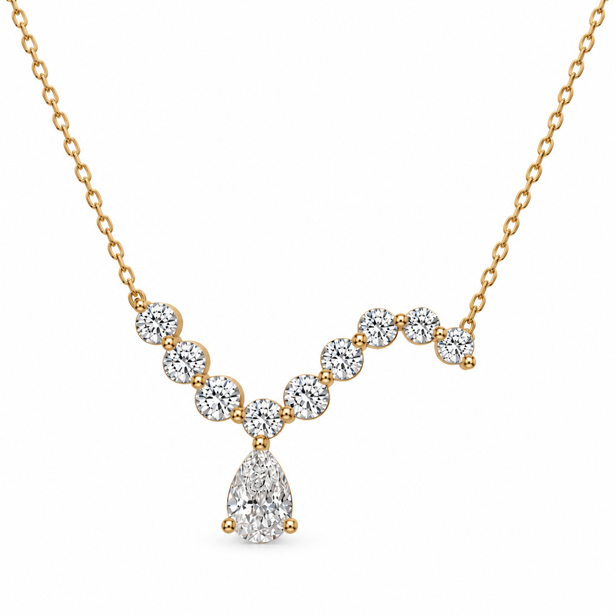 Collier Stella Poire