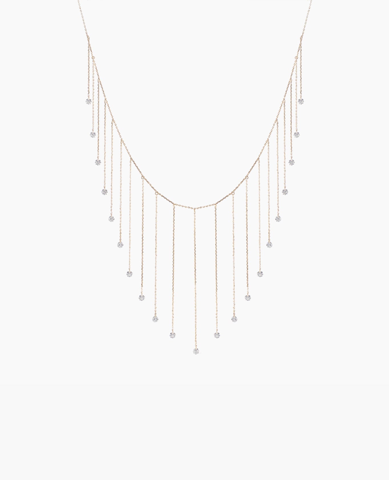 Collier La foule vingt-un diamants