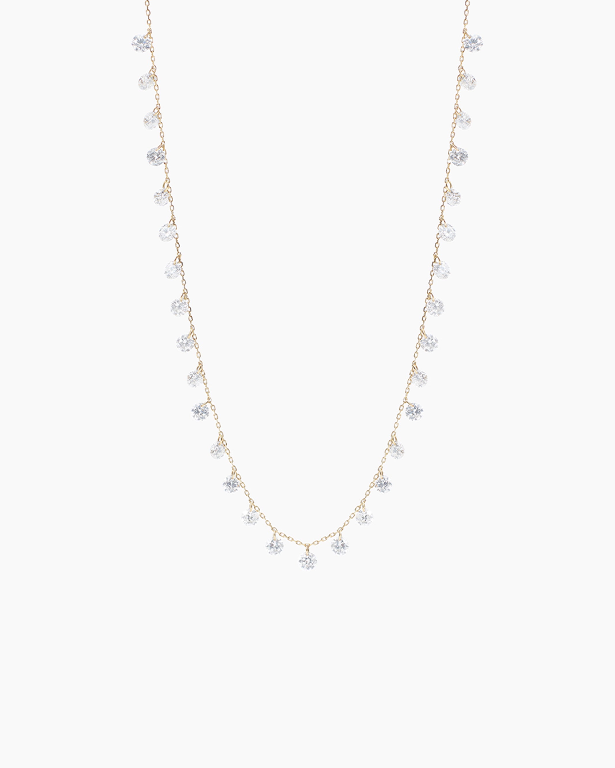 Collier Danaé trente-et-un diamants