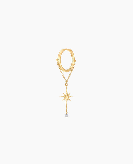 Piercing étoile chaînette