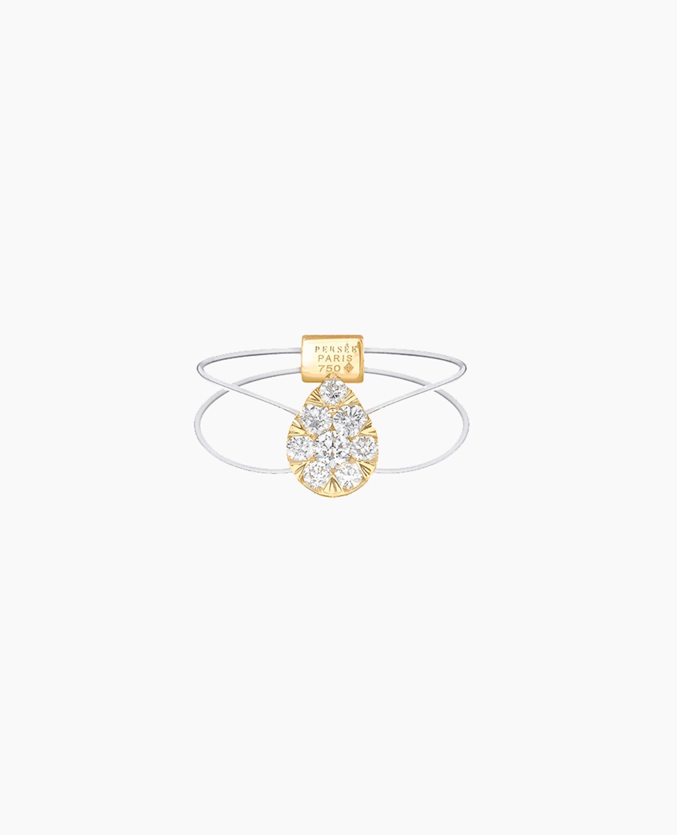 Bague Floating Poire