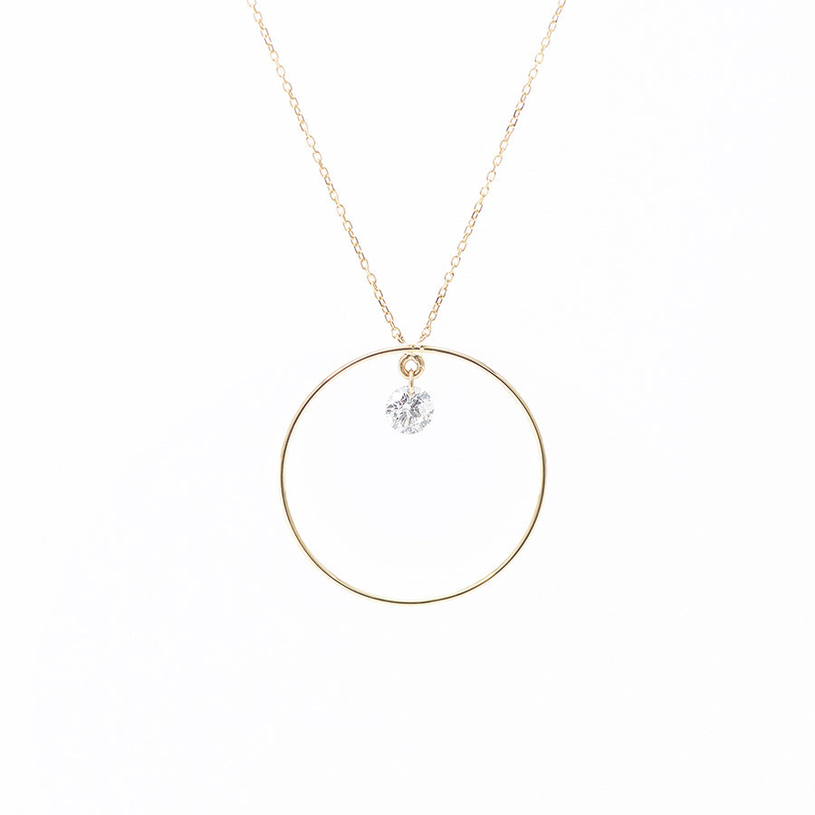Collier Comic Strip diamant Jaune