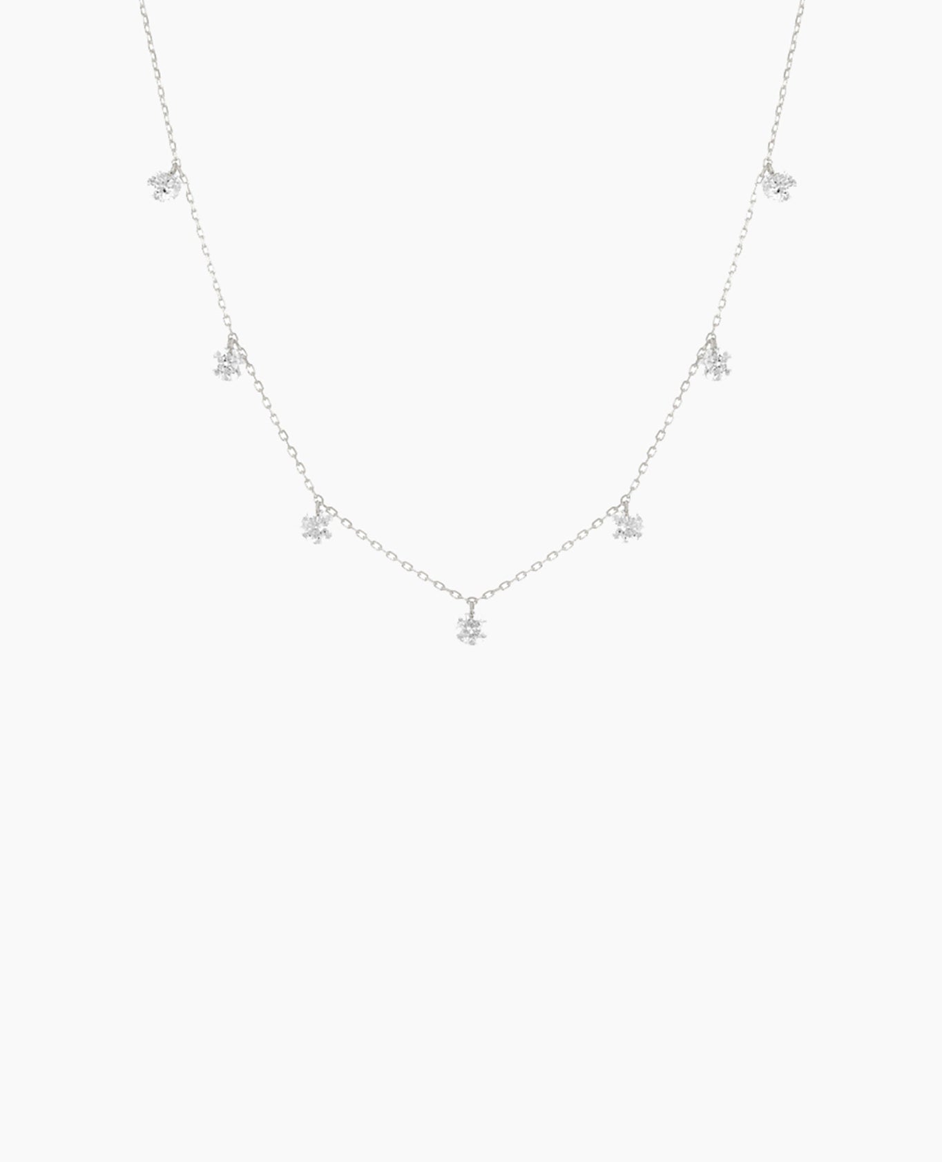 Collier Danaé sept diamants