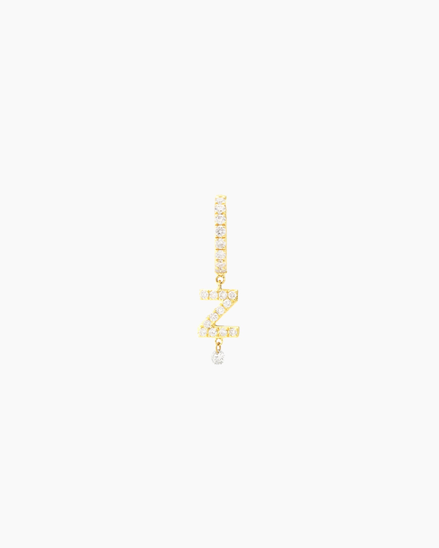 Piercing Alphabet Pavé or jaune